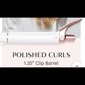 T3 1.25” clip curling barrel